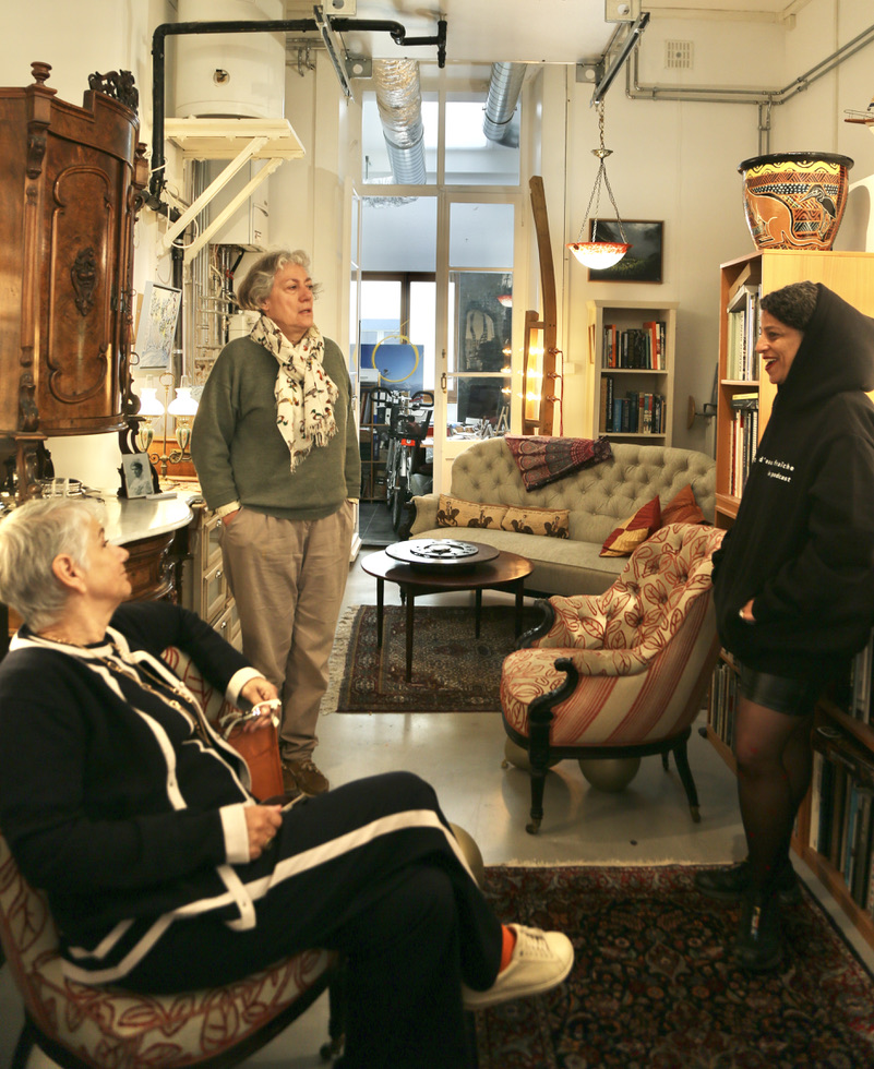 Visite de l'Atelier du Temps fondé par Sixtine Crutchfield