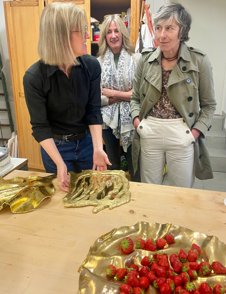 Visite de l'atelier de Jane Paasch