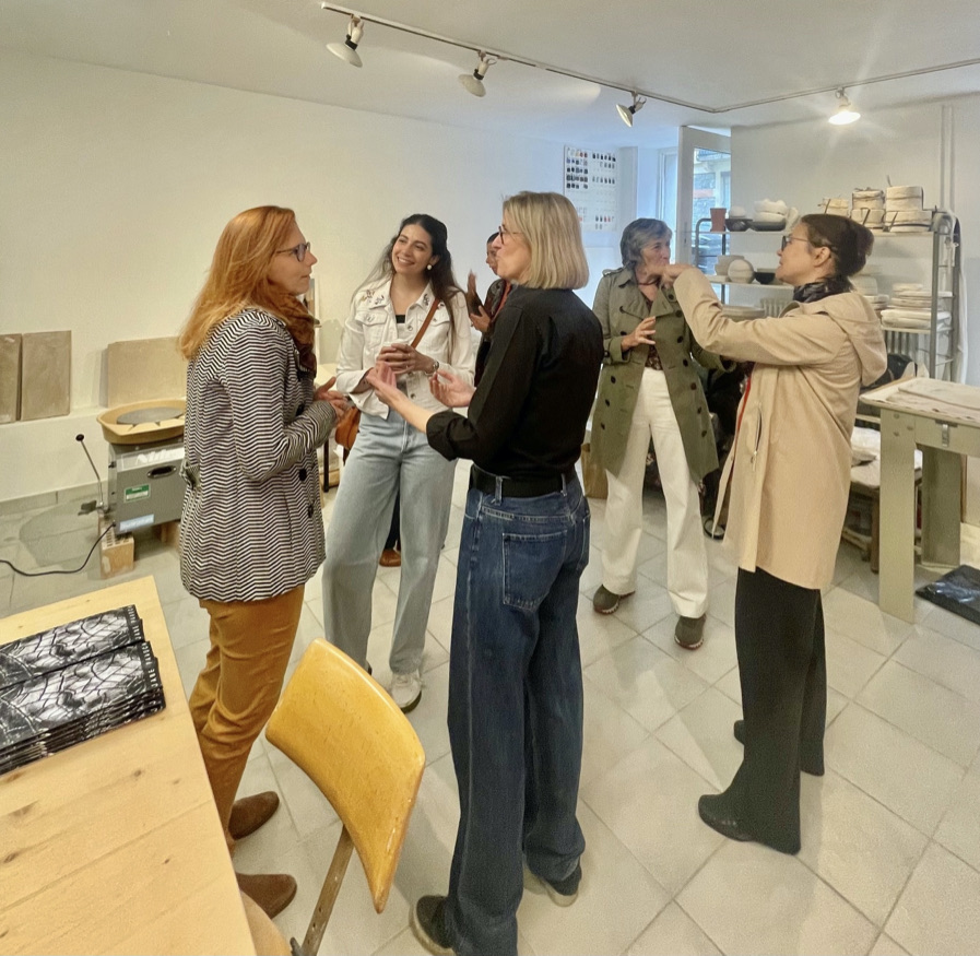 Visite de l'atelier de Jane Paasch