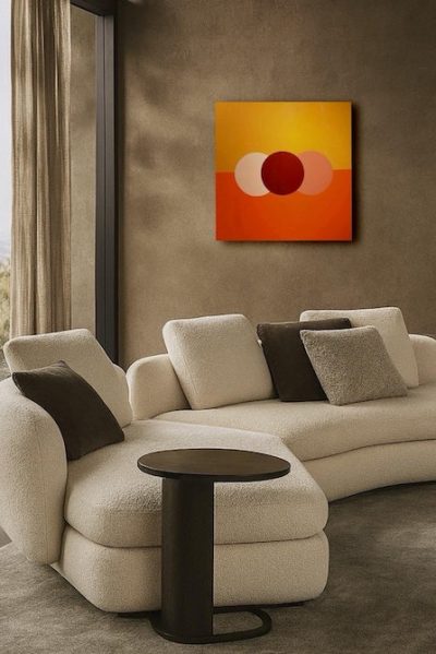 "Couleur du Cosmos, Garda Alexander, Visualisation de l'œuvre d'art créée avec l'application iazzu"